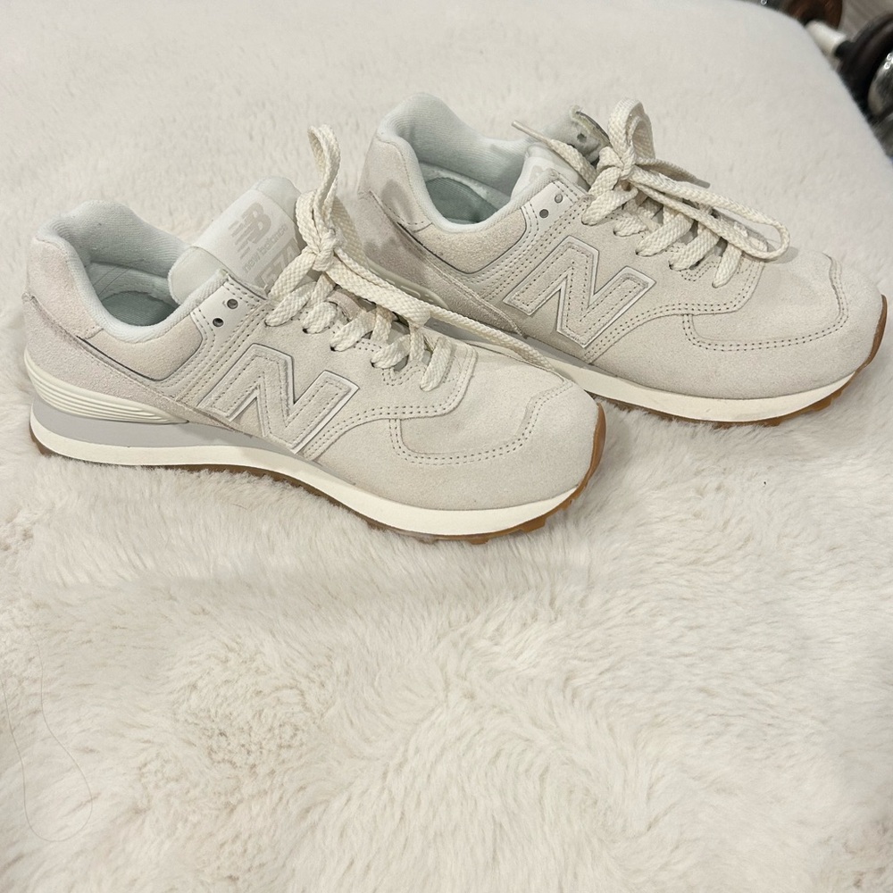 New Balance Classics Sea Salt/White